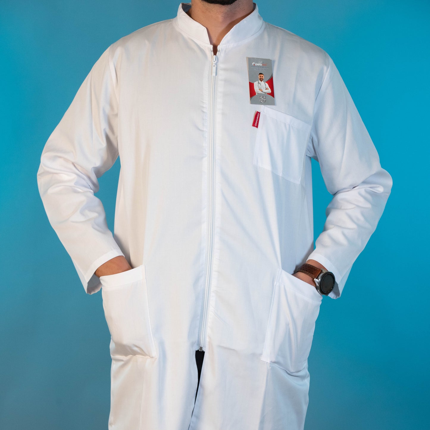 Blouse Confoped Homme Manche Longue (avec fermeture)