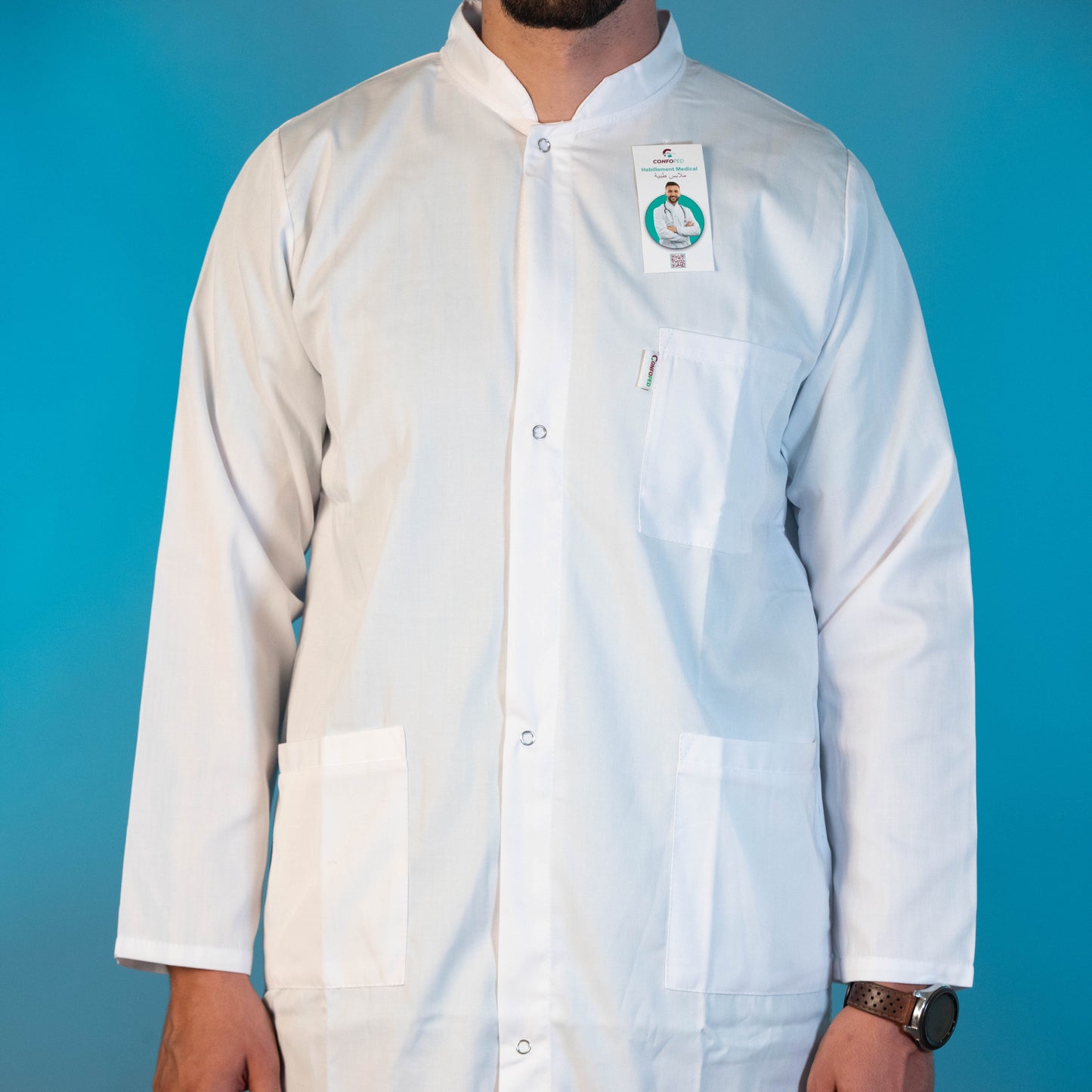 Blouse Confoped Homme Manche Longue (avec boutons)