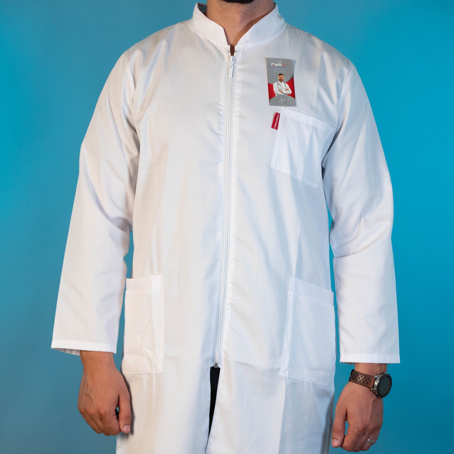 Blouse Confoped Homme Manche Longue (avec fermeture)