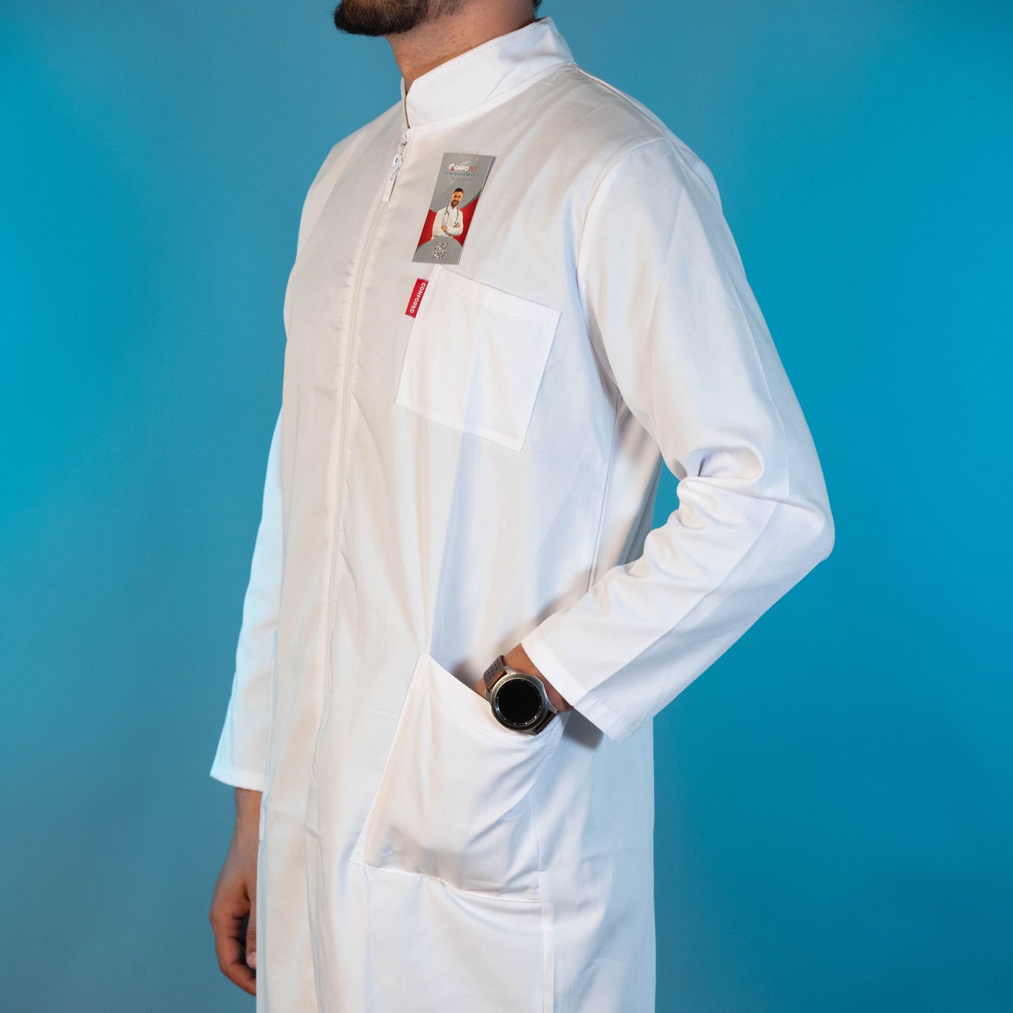 Blouse Confoped Homme Manche Longue (avec fermeture)