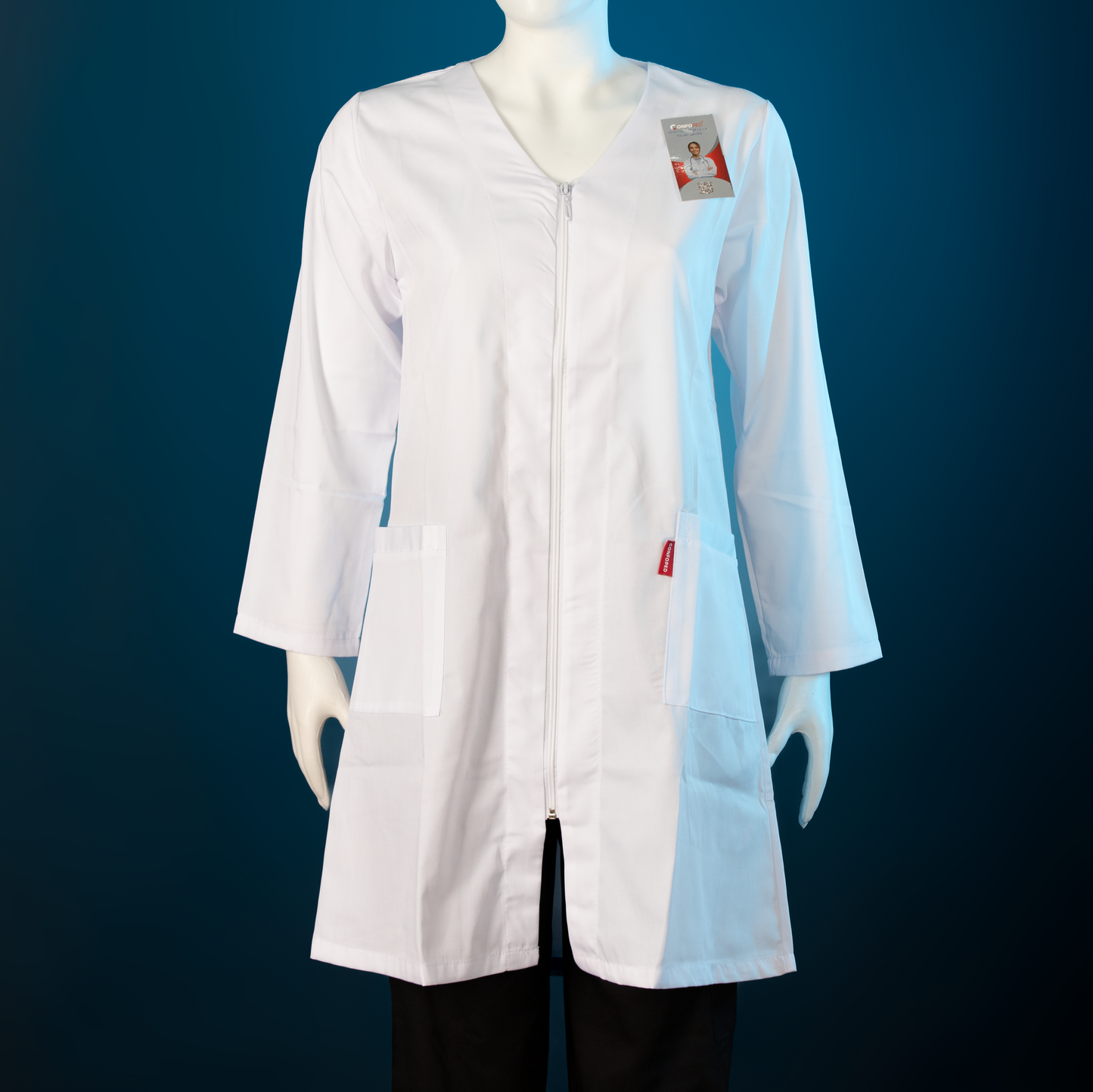 Blouse Confoped Femme Manche Longue (avec fermeture)