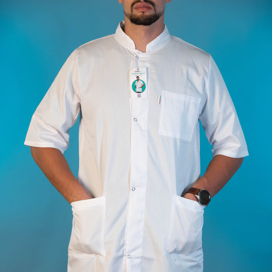 Blouse Confoped Homme Demi-Manche (avec boutons)